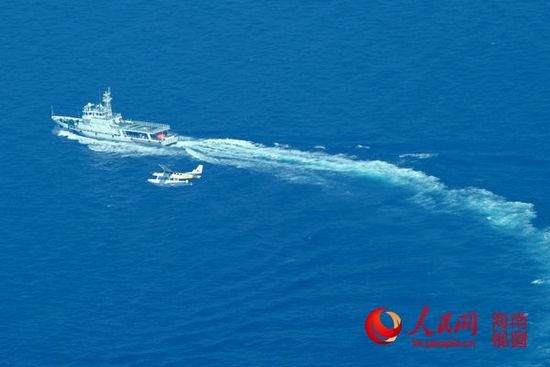 日媒:中國在南海實施海空訓練 固定翼飛機首參加