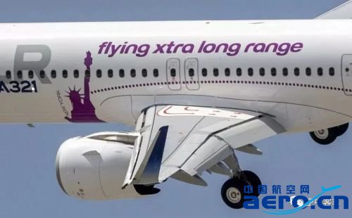 A321XLR新型內側單縫襟翼特寫